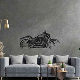 VRSCDX Night Rod Special 2012 Silhouette Metal Wall Art