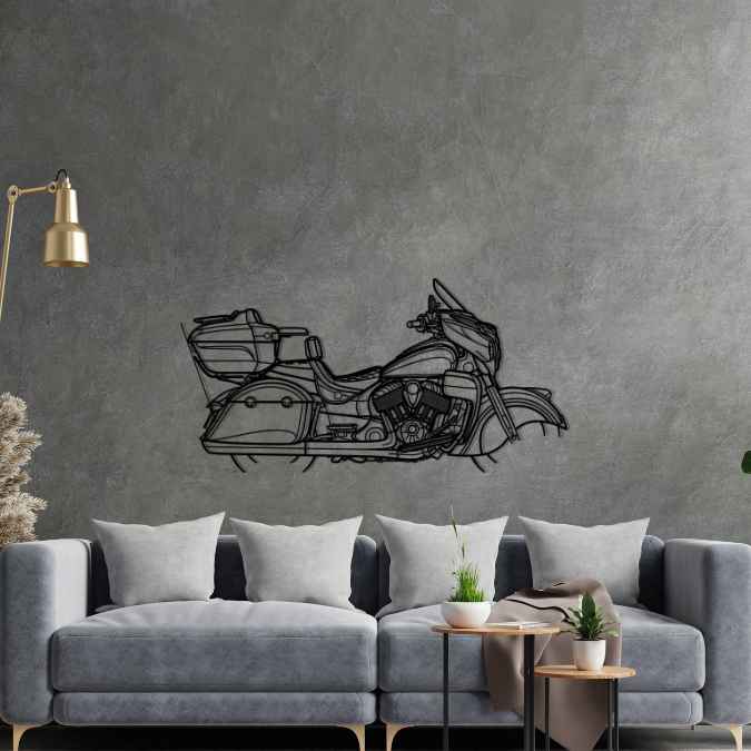 Roadmaster 2021 Silhouette Metal Wall Art