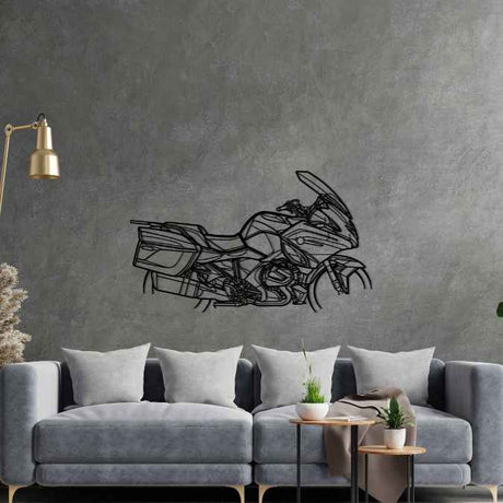 R1250 RT 2023 Silhouette Metal Wall Art