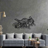 RS660 Silhouette Metal Wall Art