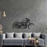 Sportster 1200 2012 Silhouette Metal Wall Art