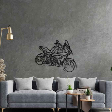 S1000xr 2019 Angle Silhouette Metal Wall Art