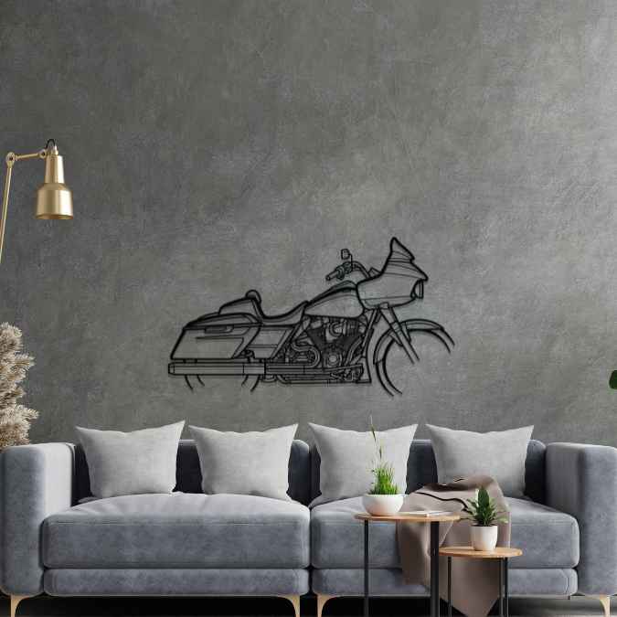 Road Glide ST 2022 Design 2 Silhouette Metal Wall Art – Vroom Arts