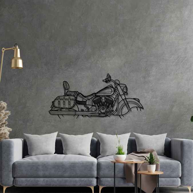 Chief Vintage 2019 Silhouette Metal Wall Art