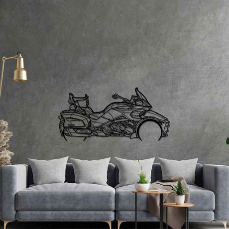 Spyder 2020 Silhouette Metal Wall Art