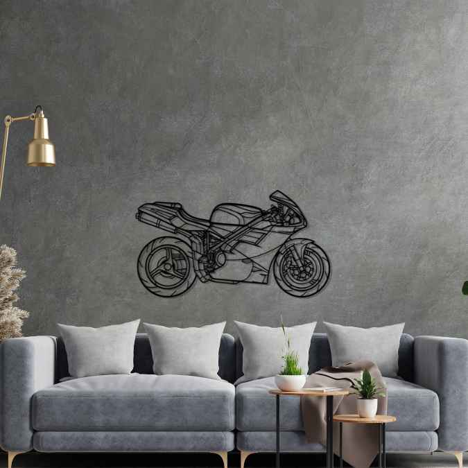 996 1999 Silhouette Metal Wall Art