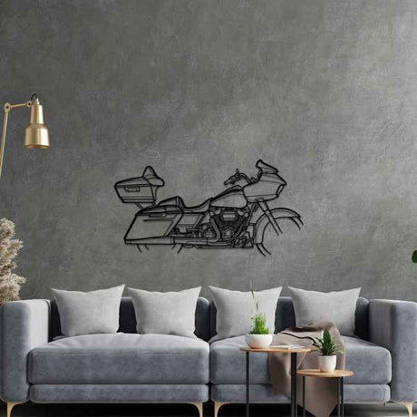 Road Glide Special 2022 Silhouette Metal Wall Art