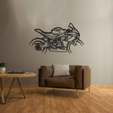 RS660 Silhouette Metal Wall Art