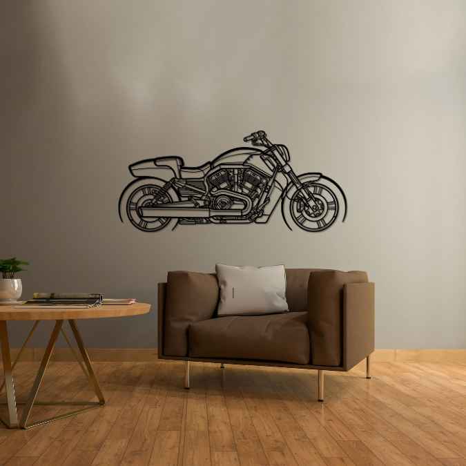 Vrod Muscle 2013 Silhouette Metal Wall Art