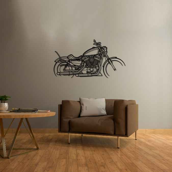 Nightster 2012 Silhouette Metal Wall Art