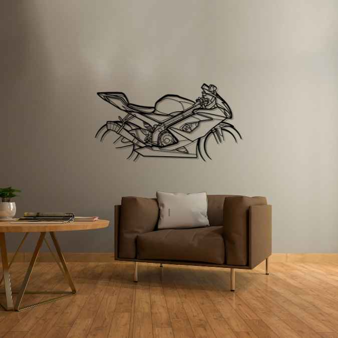 GSX-R1000 Silhouette Metal Wall Art