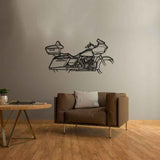 CVO Road Glide 2021 Silhouette Metal Wall Art