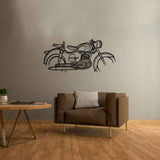 175 1956 Silhouette Metal Wall Art