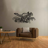 Street Triple 2019 Silhouette Metal Wall Art