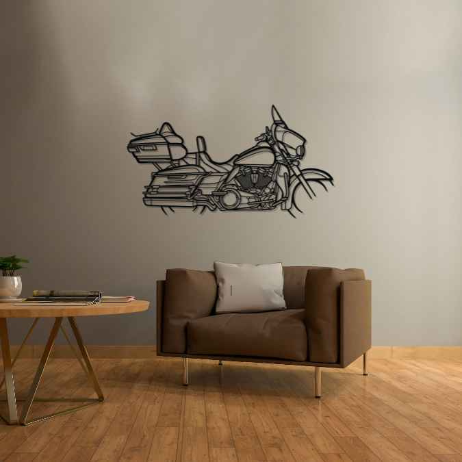 CVO Limited Silhouette Metal Wall Art