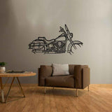 Heritage Softail Silhouette Metal Wall Art