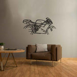 916 Strada 1995 Silhouette Metal Wall Art