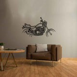 VF1100C 1984 Silhouette Metal Wall Art