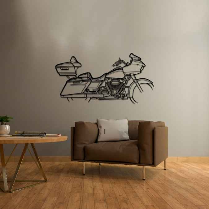 Road Glide Special 2022 Silhouette Metal Wall Art