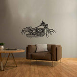 Fatbob 2014 Silhouette Metal Wall Art