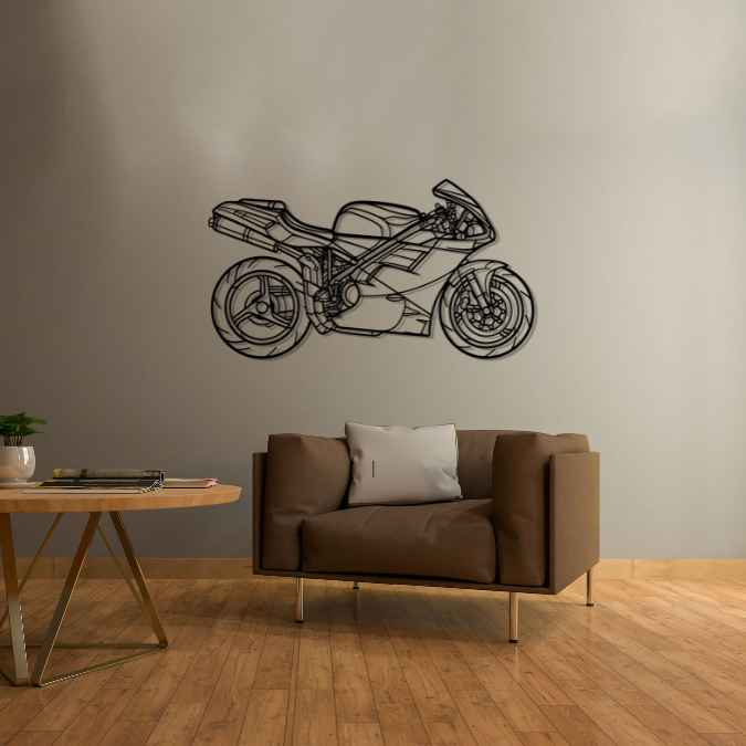 996 1999 Silhouette Metal Wall Art