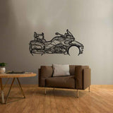 Spyder 2020 Silhouette Metal Wall Art