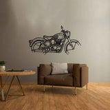 Classic 350 2023 Silhouette Metal Wall Art