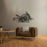 Diavel 1260s Silhouette Metal Wall Art