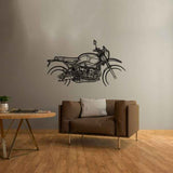 R Nine T Urban 2017 Silhouette Metal Wall Art