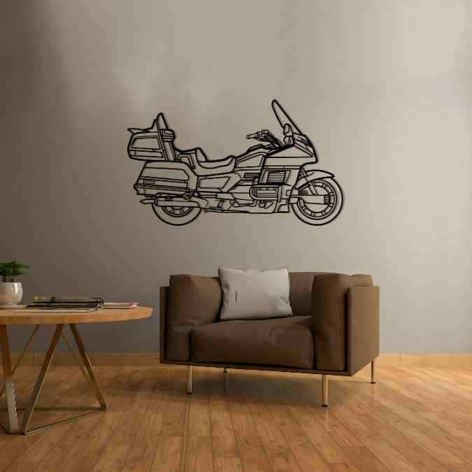 GL 1500 2008 Silhouette Metal Wall Art