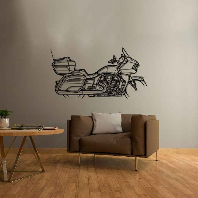 Challenger Pursuit 2022 Silhouette Metal Wall Art