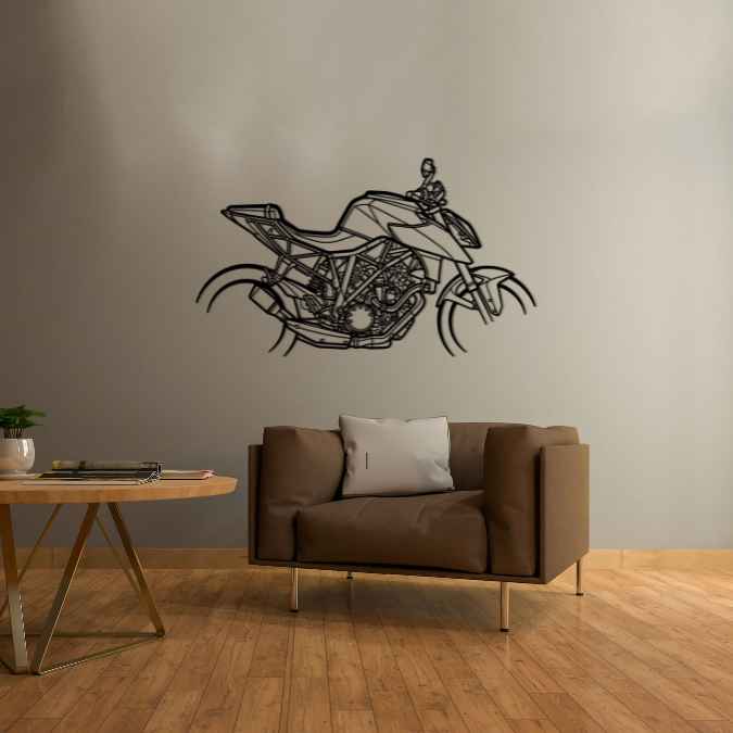 Super Duke 1290R Silhouette Metal Wall Art