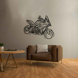 S1000xr 2019 Angle Silhouette Metal Wall Art