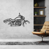 Vulcan S 2020 Silhouette Metal Wall Art