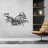 Multistrada V4 2023 Silhouette Metal Wall Art