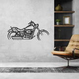 Wide Glide 2015 Silhouette Metal Wall Art