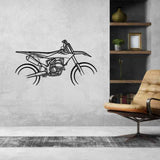 250 SXF 2023 Silhouette Metal Wall Art