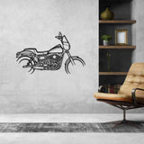 Dyna Low Rider 2015 Silhouette Metal Wall Art