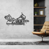 Street Glide Ultra 2014 Silhouette Metal Wall Art