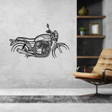 CB1100EX 2017 Silhouette Metal Wall Art