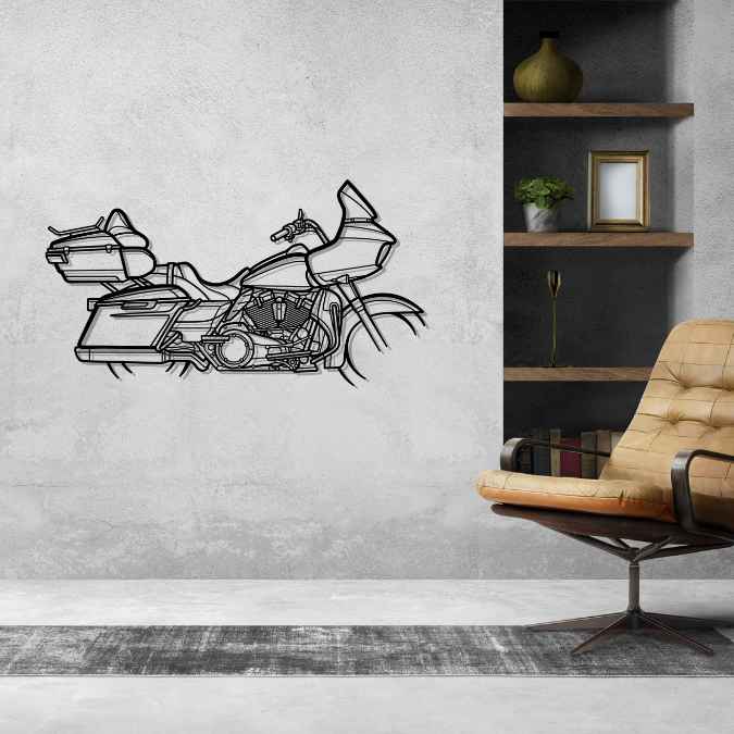 Road Glide Limited 2020 Silhouette Metal Wall Art