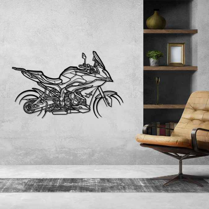 S1000 XR 2019 Silhouette Metal Wall Art