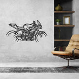 Street Triple 2016 Silhouette Metal Wall Art