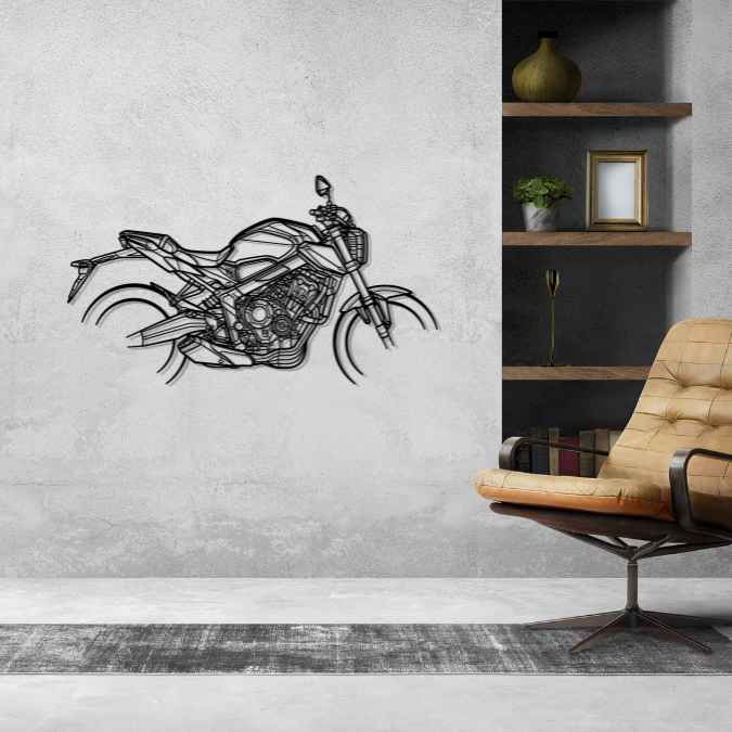 CB650R 2023 Silhouette Metal Wall Art