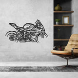 S1000RR 2023 Silhouette Metal Wall Art