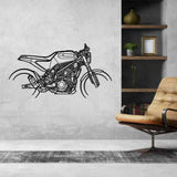 Vitpilen 401 Silhouette Metal Wall Art