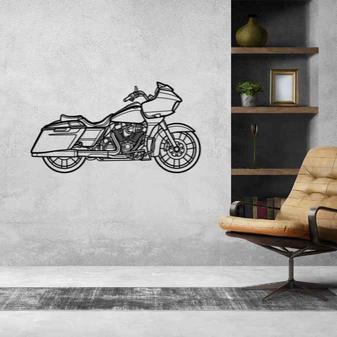 CVO Road Glide 2020 Silhouette Metal Wall Art