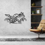 CBR500R 2022 Silhouette Metal Wall Art