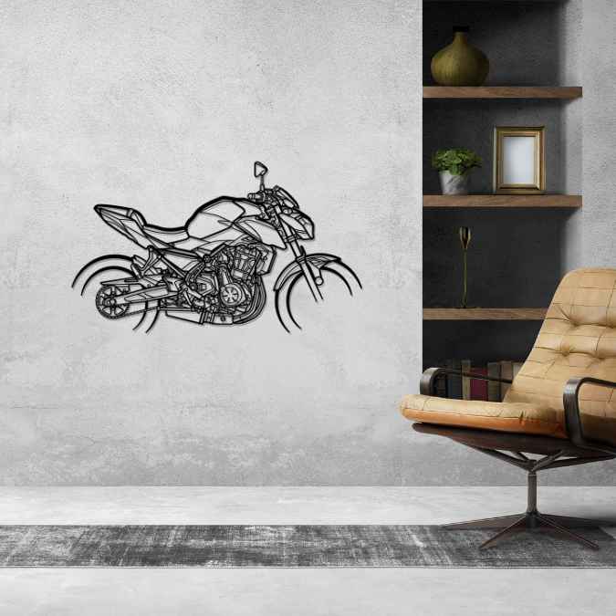 Z650 2019 Silhouette Metal Wall Art