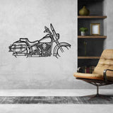 Heritage Softail Silhouette Metal Wall Art